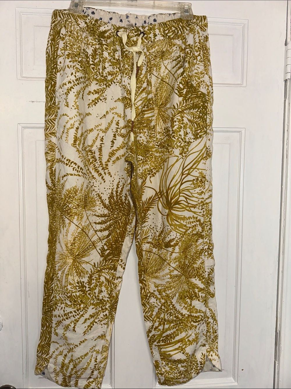 ANTHROPOLOGIE pants Piltro the linen Surf